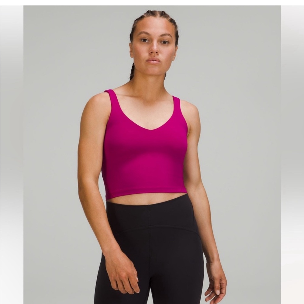 Fuschia lululemon align tank